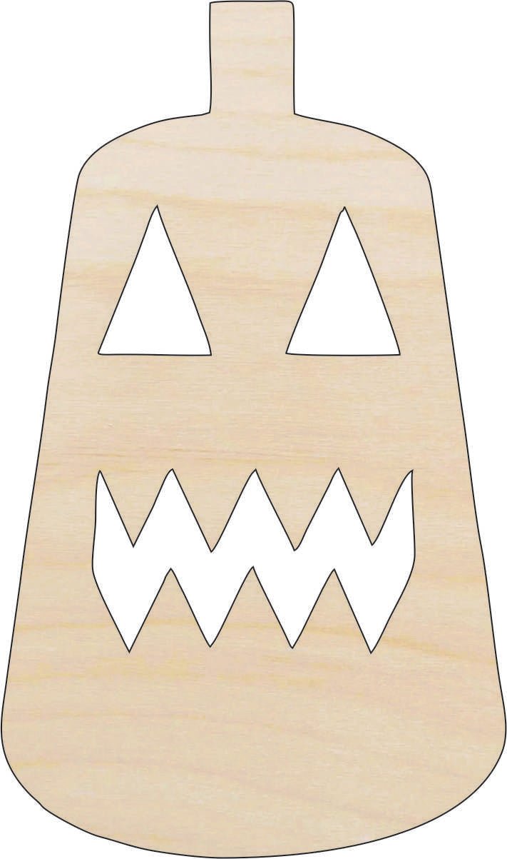 Pumpkin Wood Craft Shape – Laser Cut Baltic Birch Unfinished DIY Wood Art Supplies FAL22 - The Wood Shape Store