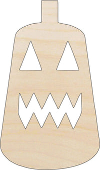 Pumpkin Wood Craft Shape – Laser Cut Baltic Birch Unfinished DIY Wood Art Supplies FAL22 - The Wood Shape Store