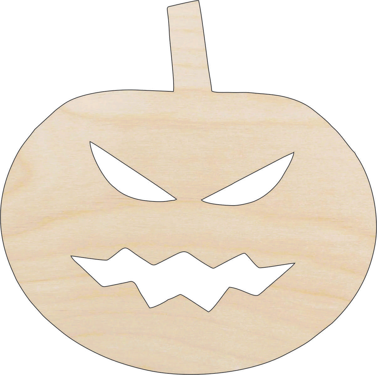 Pumpkin - Laser Cut Out Unfinished Wood Craft Shape FAL23 Pumpkin - Laser Cut Out Unfinished Wood Craft Shape FAL23