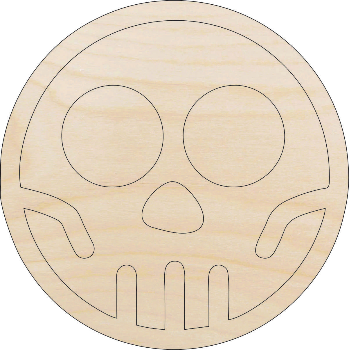 Skeleton - Laser Cut Out Unfinished Wood Craft Shape FAL251