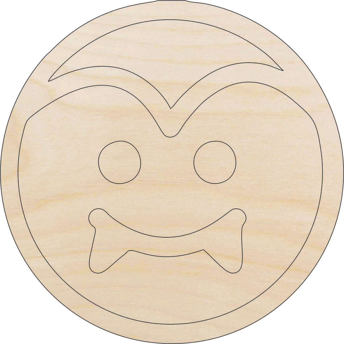 Monster Dracula - Laser Cut Out Unfinished Wood Craft Shape FAL253 Monster Dracula - Laser Cut Out Unfinished Wood Craft Shape FAL253