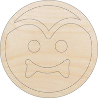 Dracula Wood Craft Shape - Laser Cut Baltic Birch Unfinished DIY Wood Art Supplies FAL253 - The Wood Shape Store