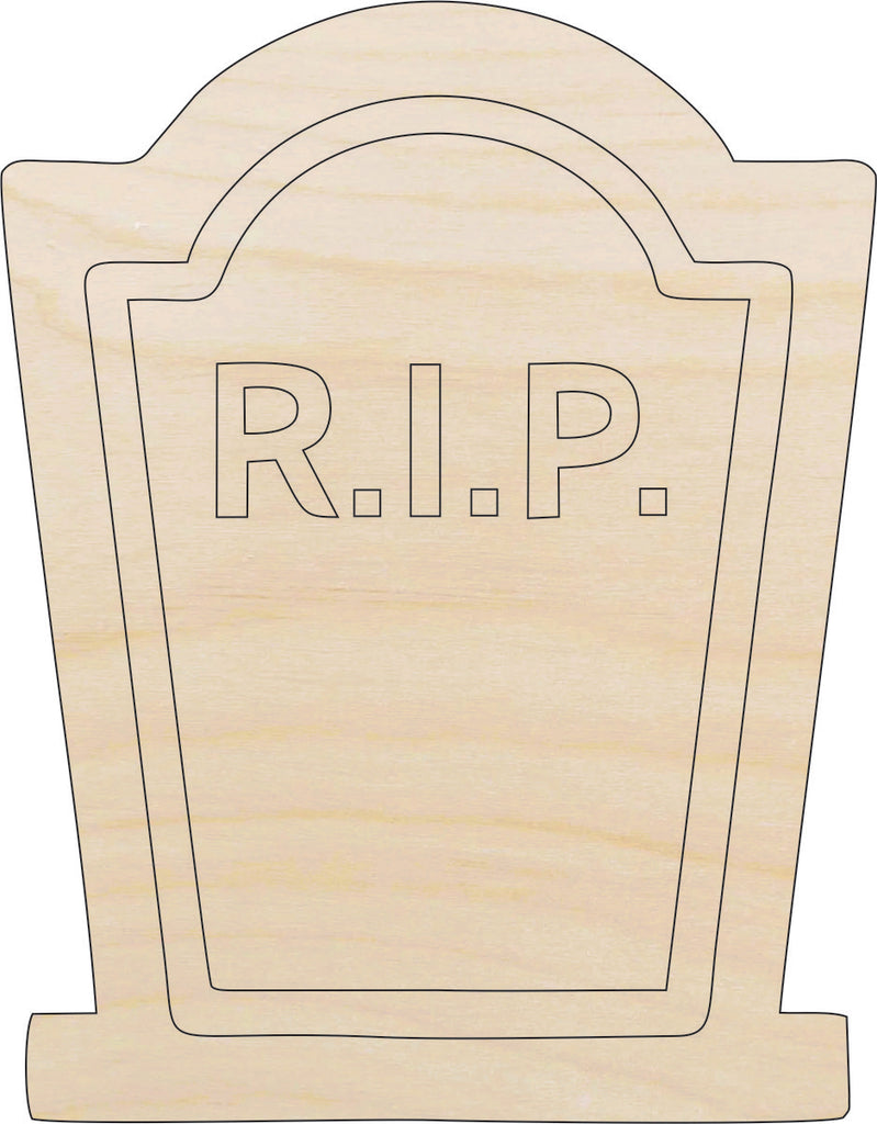 Tombstone - Laser Cut Out Unfinished Wood Craft Shape FAL254