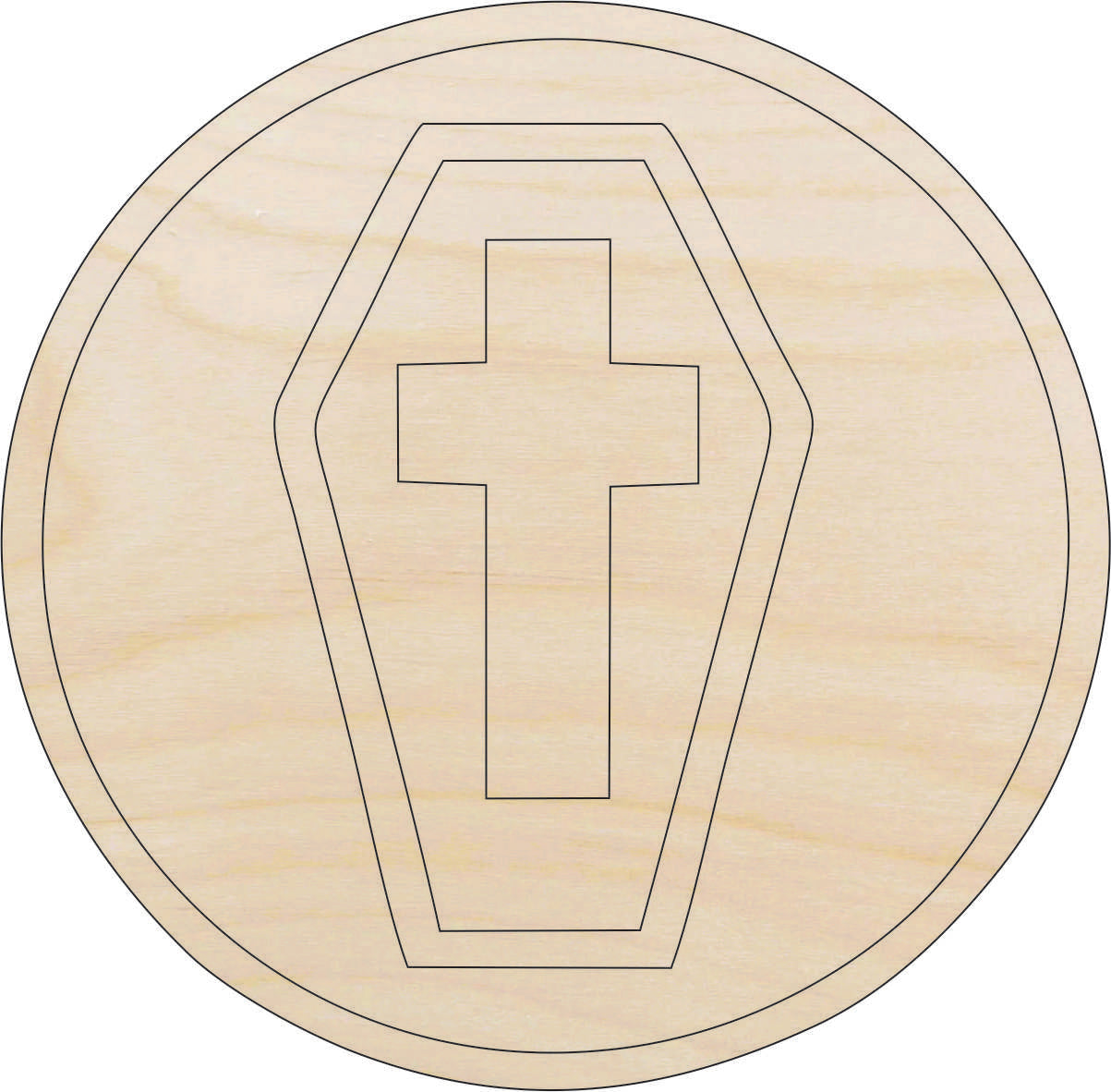 Tombstone - Laser Cut Out Unfinished Wood Craft Shape FAL256 Tombstone - Laser Cut Out Unfinished Wood Craft Shape FAL256