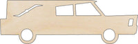 Hearse Wood Craft Shape - Laser Cut Baltic Birch Unfinished DIY Wood Art Supplies FAL25 - The Wood Shape Store