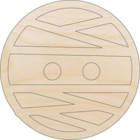 Mummy Wood Craft Shape - Laser Cut Baltic Birch Unfinished DIY Wood Art Supplies FAL260 - The Wood Shape Store