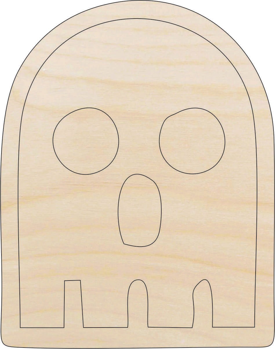 Ghost Wood Craft Shape - Laser Cut Baltic Birch Unfinished DIY Wood Art Supplies FAL263 - The Wood Shape Store