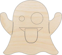 Ghost Wood Craft Shape - Laser Cut Baltic Birch Unfinished DIY Wood Art Supplies FAL30 - The Wood Shape Store