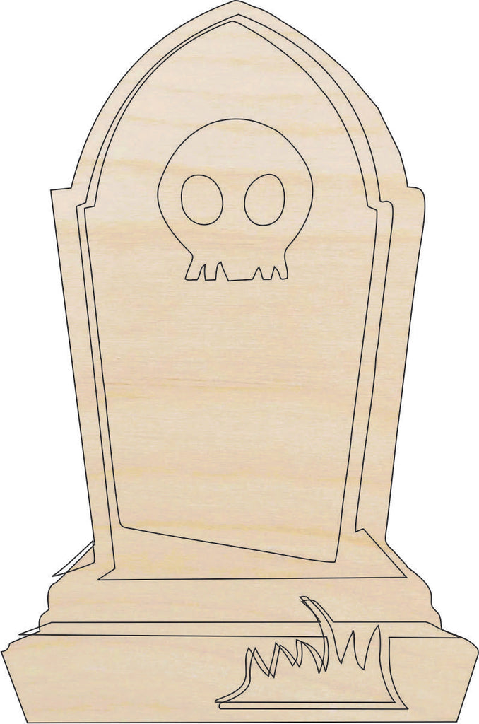Tombstone - Laser Cut Out Unfinished Wood Craft Shape FAL38