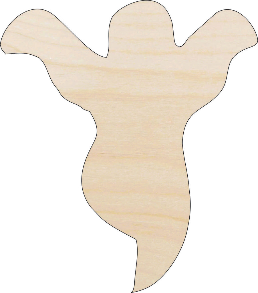 Ghost - Laser Cut Out Unfinished Wood Craft Shape FAL41