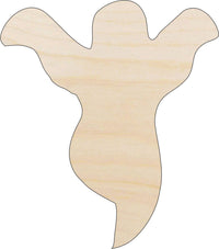 Ghost Wood Craft Shape - Laser Cut Baltic Birch Unfinished DIY Wood Art Supplies FAL41 - The Wood Shape Store