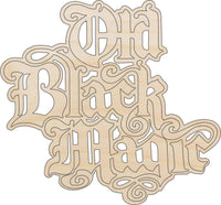 Old Black Magic Wood Craft Shape – Laser Cut Baltic Birch Unfinished DIY Art Supplies FAL45 - The Wood Shape Store
