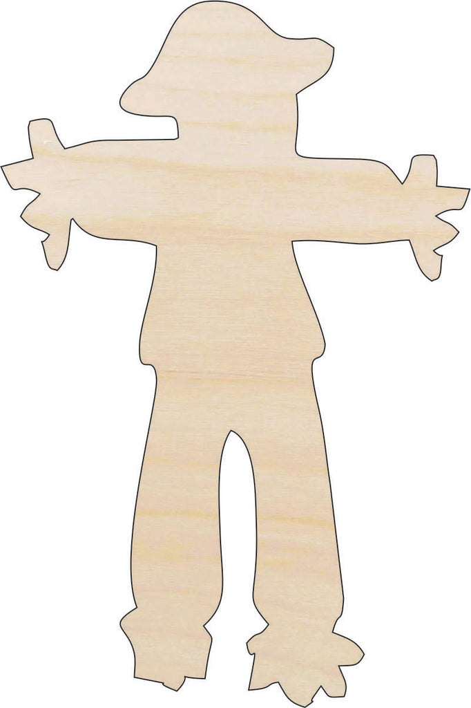Scarecrow - Laser Cut Out Unfinished Wood Craft Shape FAL4