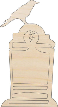 Tombstone Wood Craft Shape - Laser Cut Baltic Birch Unfinished DIY Wood Art Supplies FAL67 - The Wood Shape Store