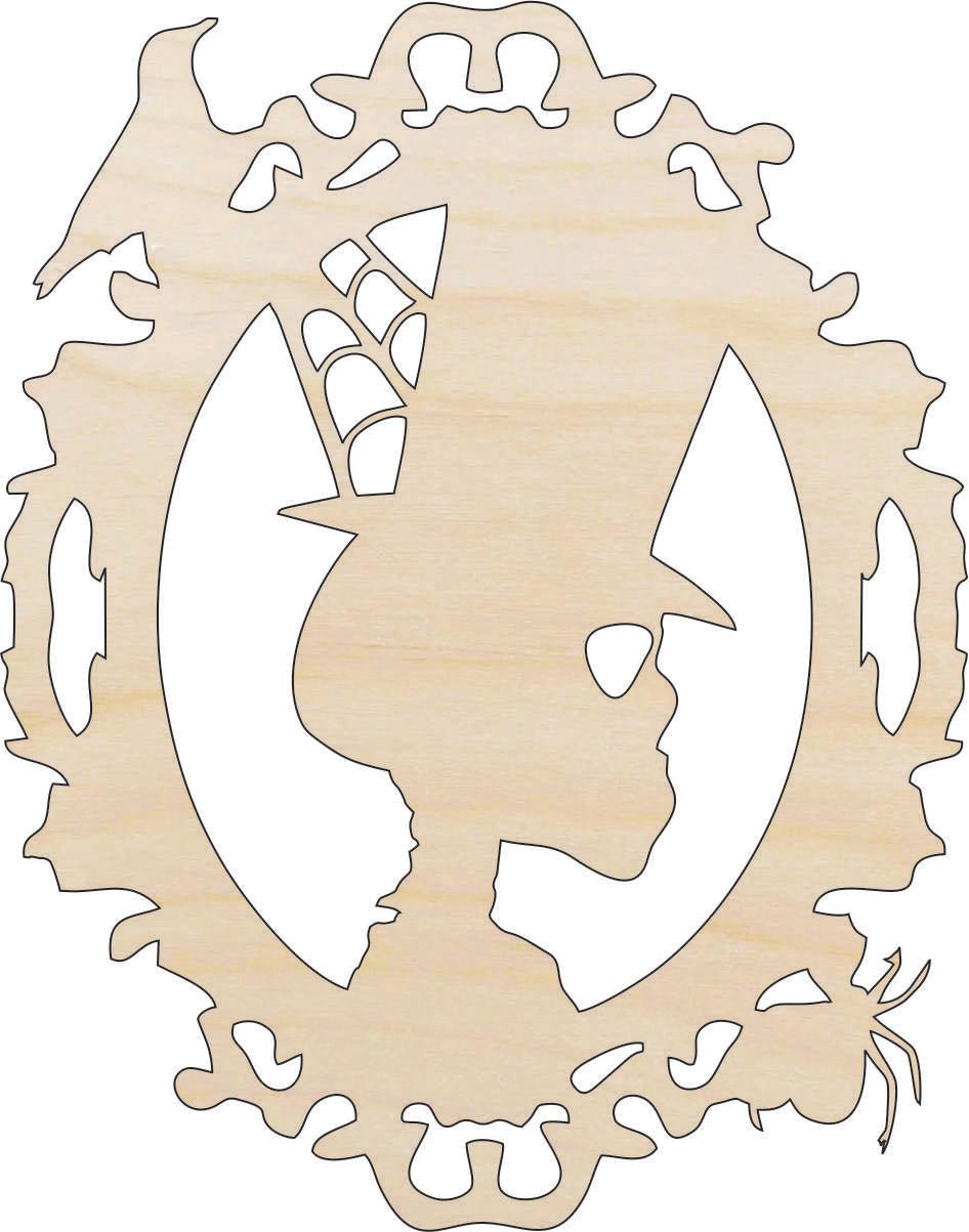 Skeleton Wood Craft Shape – Laser Cut Baltic Birch Unfinished DIY Wood Art Supplies FAL75 - The Wood Shape Store