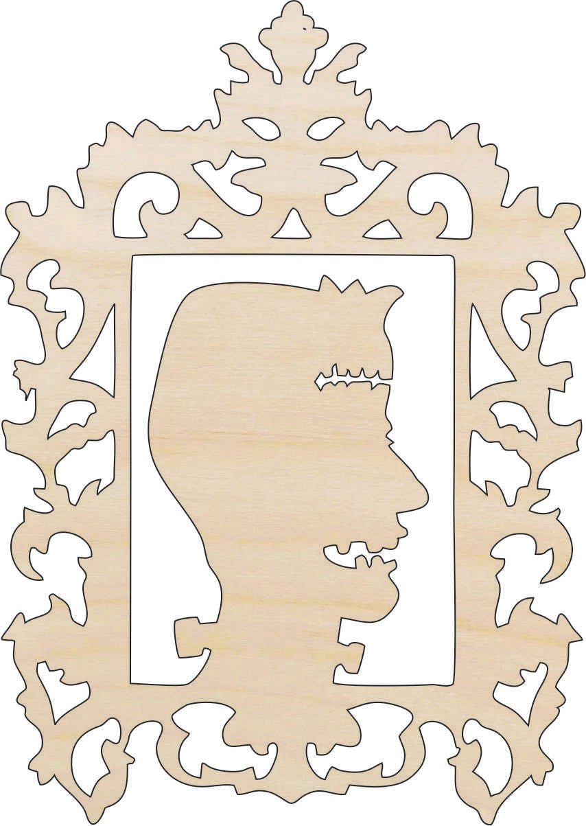 Frankenstein Wood Craft Shape – Laser Cut Baltic Birch Unfinished DIY Wood Art Supplies FAL76 - The Wood Shape Store