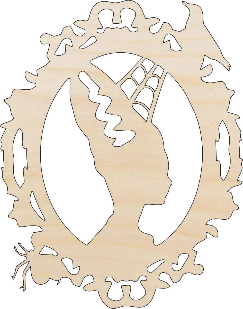 Frankenstein Wood Craft Shape – Laser Cut Baltic Birch Unfinished DIY Art Supplies FAL78 - The Wood Shape Store