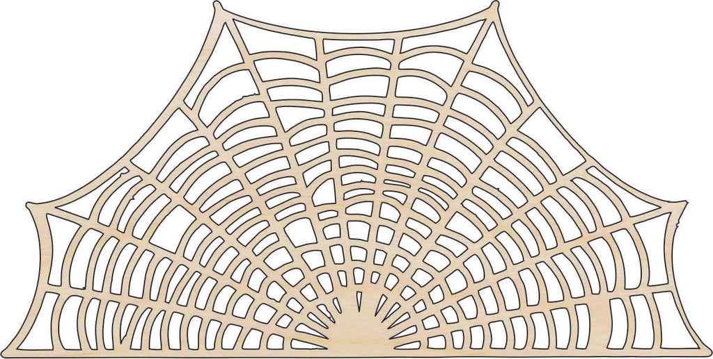 Spider Web - Laser Cut Wood Shape FAL8