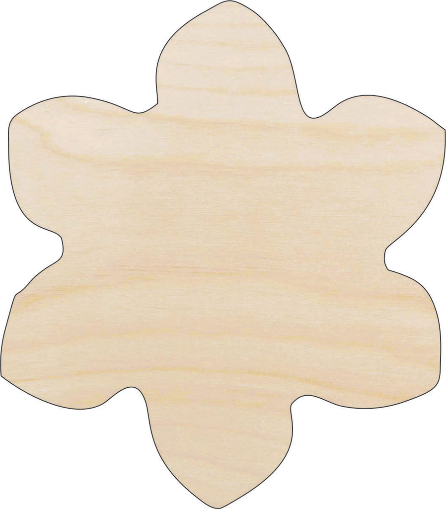 Flower - Laser Cut Out Unfinished Wood Craft Shape FLR35