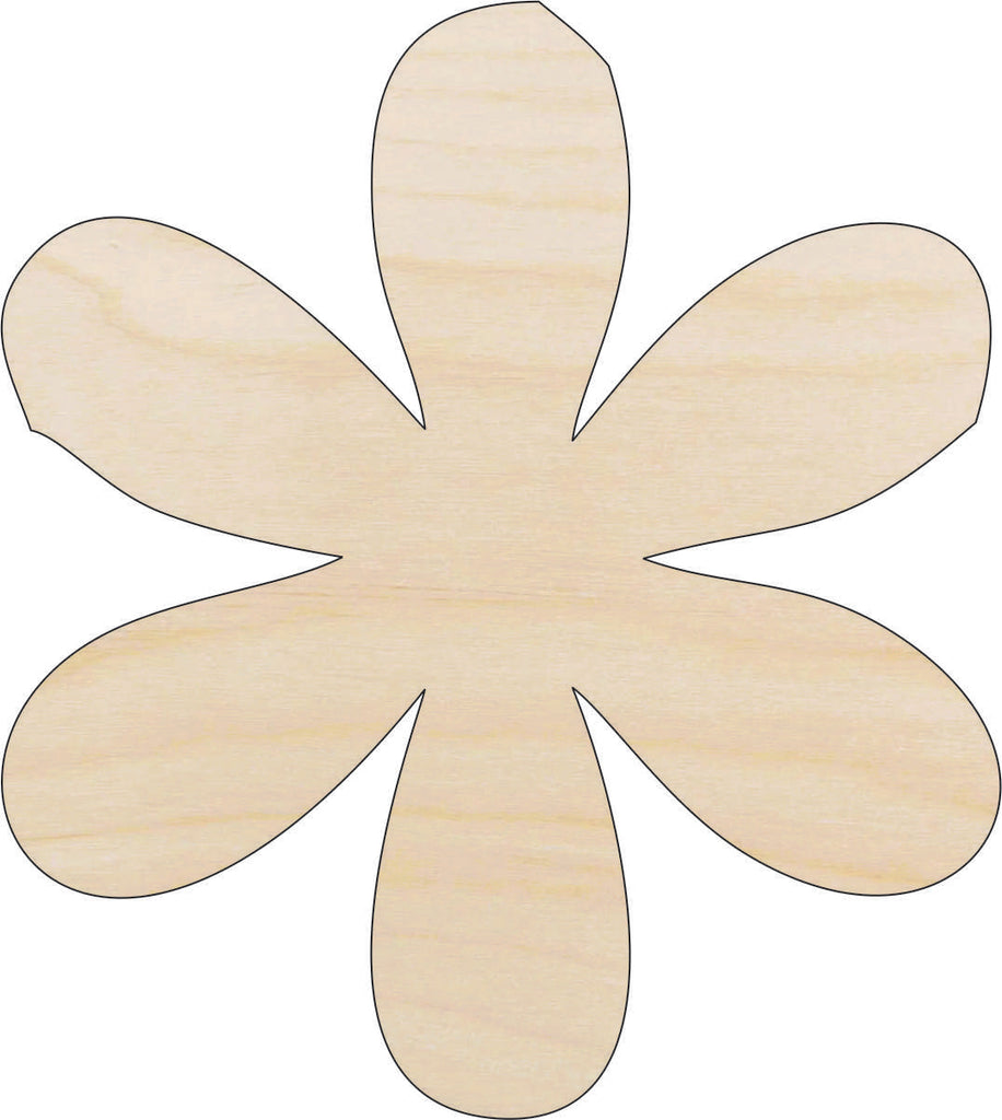 Flower - Laser Cut Wood Shape FLR64