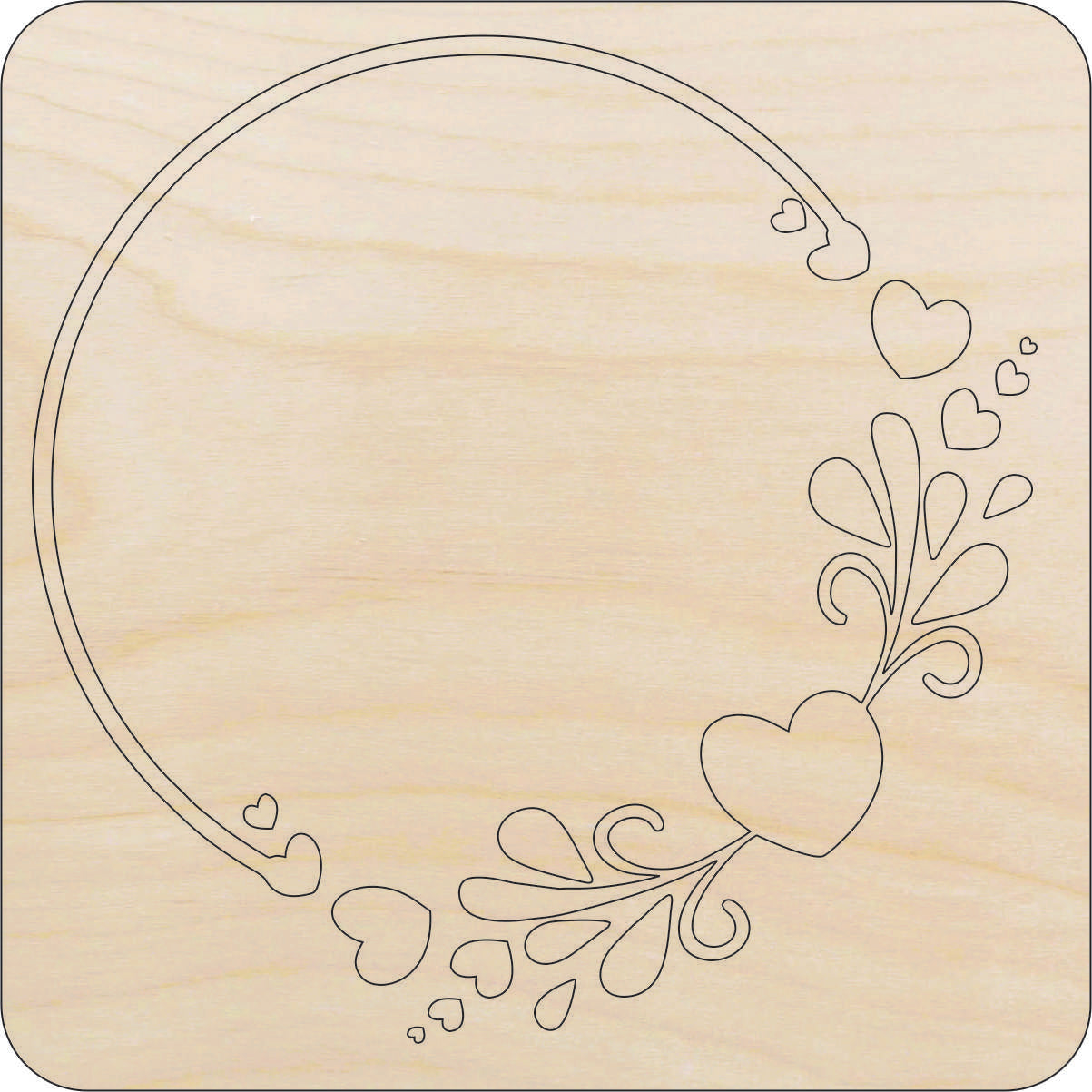 Design Flower - Laser Cut Out Unfinished Wood Craft Shape FLR98 Design Flower - Laser Cut Out Unfinished Wood Craft Shape FLR98