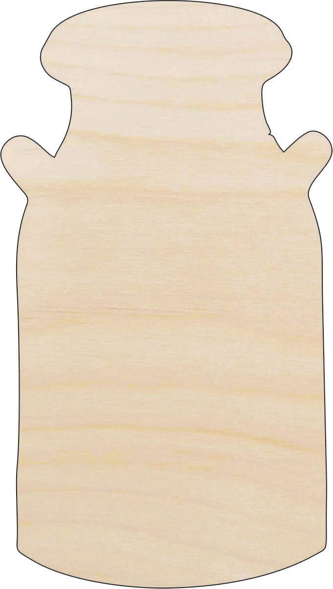 Bottle Wood Craft Shape - Laser Cut Baltic Birch Unfinished DIY Wood Art Supplies FOD108 - The Wood Shape Store