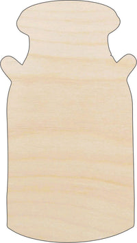 Bottle Wood Craft Shape - Laser Cut Baltic Birch Unfinished DIY Wood Art Supplies FOD108 - The Wood Shape Store
