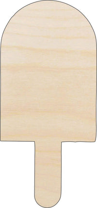 Popsicle Wood Craft Shape - Laser Cut Baltic Birch Unfinished DIY Wood Art Supplies FOD133 - The Wood Shape Store