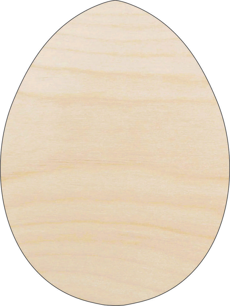 Egg - Laser Cut Wood Shape FOD140