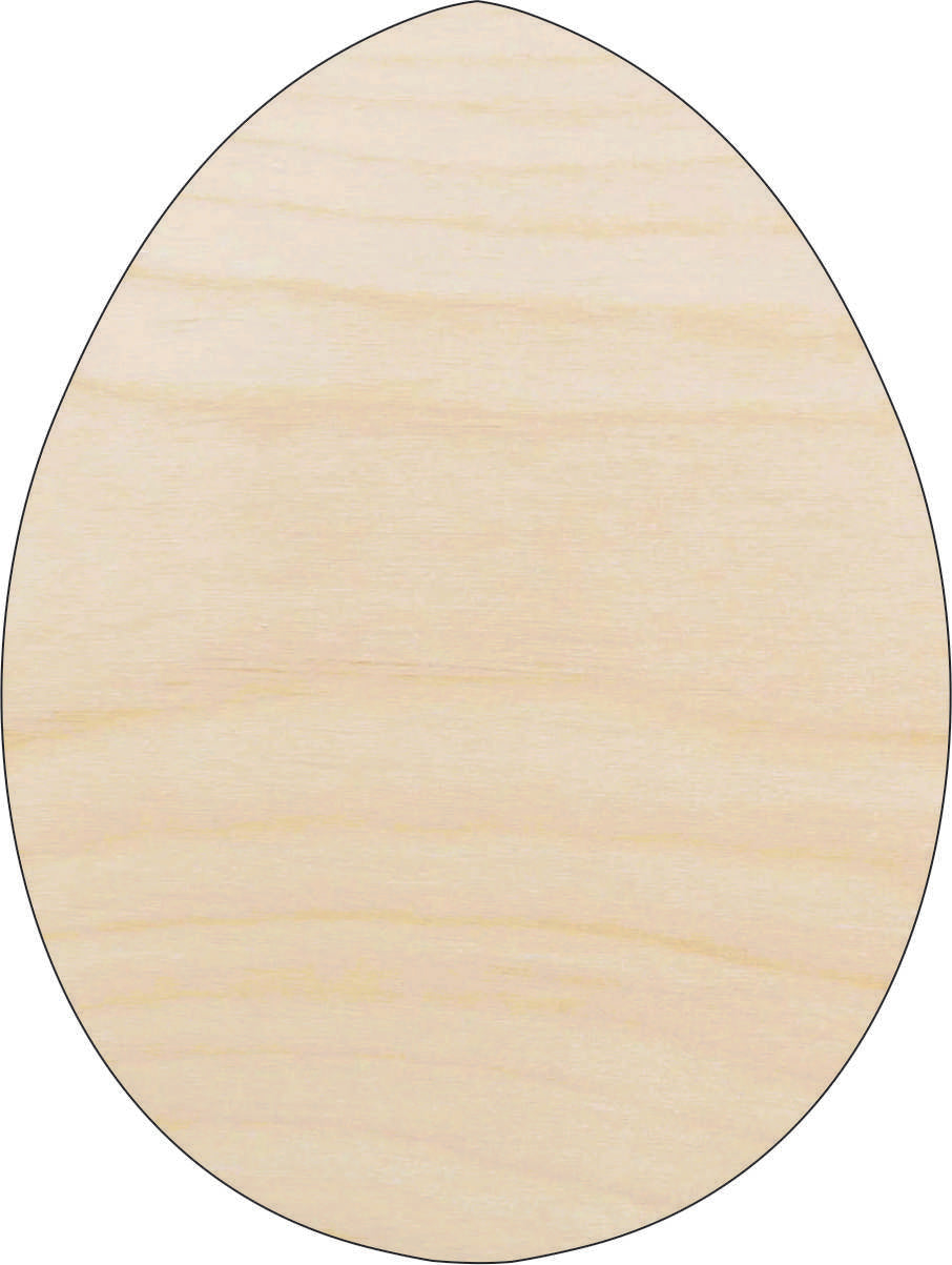 Food Egg - Laser Cut Out Unfinished Wood Craft Shape FOD140 Food Egg - Laser Cut Out Unfinished Wood Craft Shape FOD140