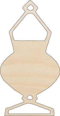 Jar Wood Craft Shape - Laser Cut Baltic Birch Unfinished DIY Wood Art Supplies FOD15 - The Wood Shape Store
