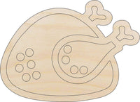 Turkey Wood Craft Shape - Laser Cut Baltic Birch Unfinished DIY Wood Art Supplies FOD165 - The Wood Shape Store
