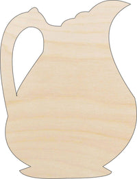 Vase Wood Craft Shape - Laser Cut Baltic Birch Unfinished DIY Wood Art Supplies FOD172 - The Wood Shape Store