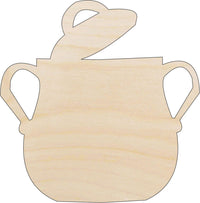 Jar Wood Craft Shape - Laser Cut Baltic Birch Unfinished DIY Wood Art Supplies FOD174 - The Wood Shape Store