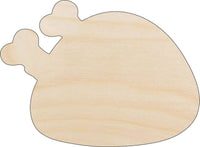 Turkey Wood Craft Shape - Laser Cut Baltic Birch Unfinished DIY Wood Art Supplies FOD187 - The Wood Shape Store