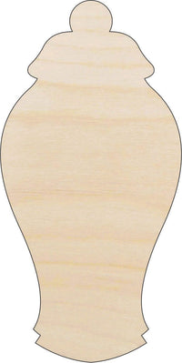Jar Wood Craft Shape - Laser Cut Baltic Birch Unfinished DIY Wood Art Supplies FOD191 - The Wood Shape Store