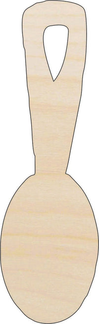 Spoon Wood Craft Shape - Laser Cut Baltic Birch Unfinished DIY Wood Art Supplies FOD205 - The Wood Shape Store