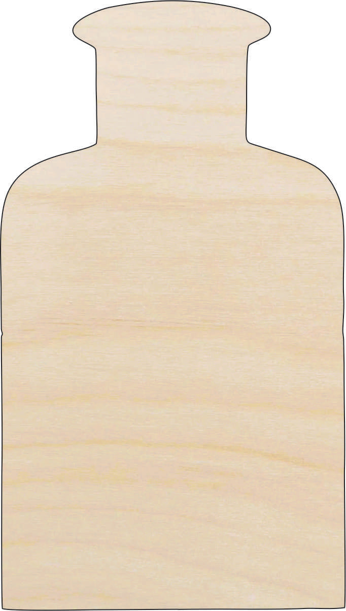 Food Bottle - Laser Cut Out Unfinished Wood Craft Shape FOD23 Food Bottle - Laser Cut Out Unfinished Wood Craft Shape FOD23