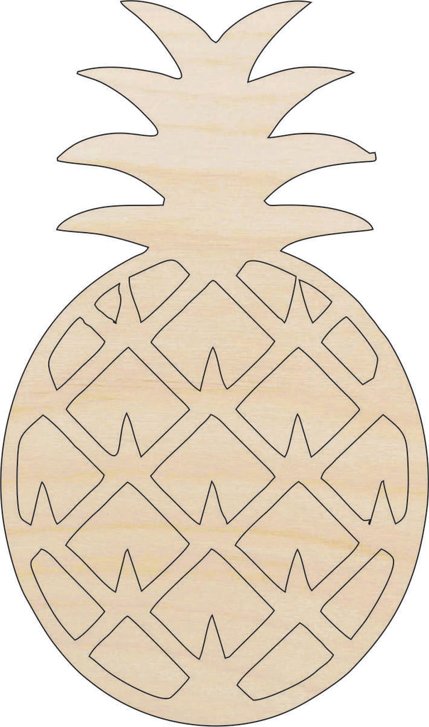 Pineapple - Laser Cut Wood Shape FOD37
