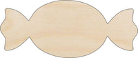 Candy Wood Craft Shape - Laser Cut Baltic Birch Unfinished DIY Wood Art Supplies FOD55 - The Wood Shape Store