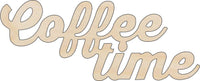 Coffee Word Wood Craft Shape - Laser Cut Baltic Birch Unfinished DIY Wood Art Supplies FOD61 - The Wood Shape Store