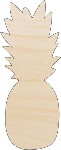 Pineapple Wood Craft Shape - Laser Cut Baltic Birch Unfinished DIY Wood Art Supplies FOD79 - The Wood Shape Store