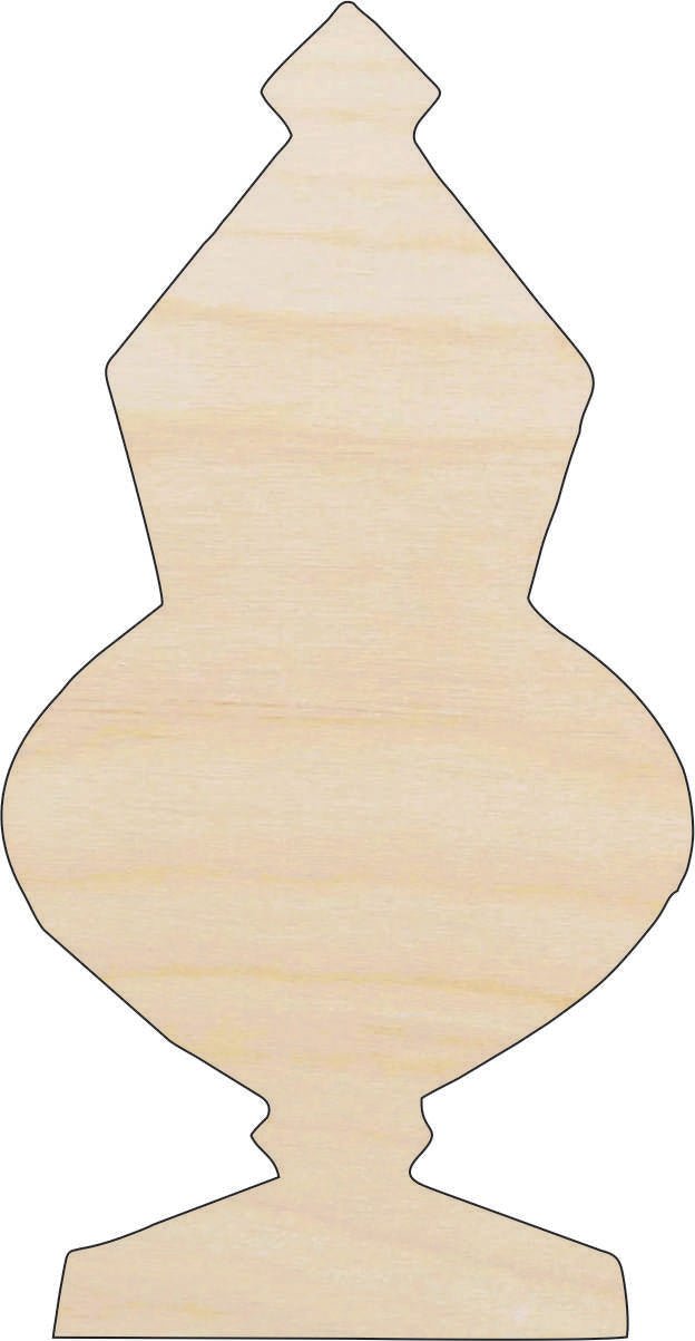 Jar Wood Craft Shape - Laser Cut Baltic Birch Unfinished DIY Wood Art Supplies FOD88 - The Wood Shape Store