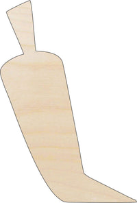 Chili Pepper Wood Craft Shape - Laser Cut Baltic Birch Unfinished DIY Wood Art Supplies FOD92 - The Wood Shape Store