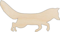 Fox Wood Craft Shape - Laser Cut Baltic Birch Unfinished DIY Wood Art Supplies FOX15 - The Wood Shape Store