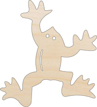 Frog Wood Craft Shape - Laser Cut Baltic Birch Unfinished DIY Wood Art Supplies FRG20 - The Wood Shape Store