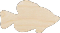Fish Wood Craft Shape - Laser Cut Baltic Birch Unfinished DIY Wood Art Supplies FSH17 - The Wood Shape Store