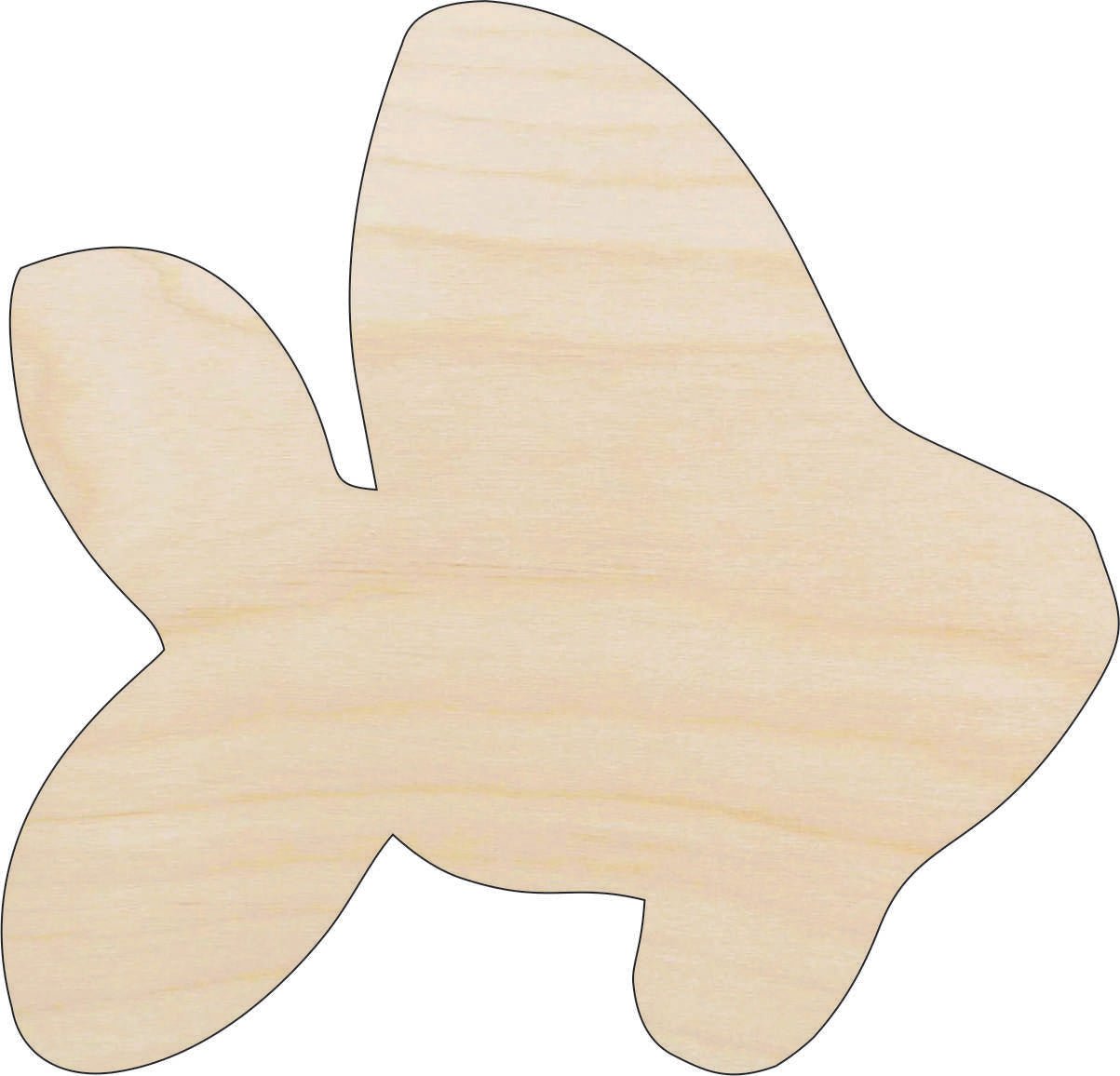 Goldfish Wood Craft Shape - Laser Cut Baltic Birch Unfinished DIY Wood Art Supplies FSH20 - The Wood Shape Store