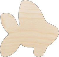 Goldfish Wood Craft Shape - Laser Cut Baltic Birch Unfinished DIY Wood Art Supplies FSH20 - The Wood Shape Store