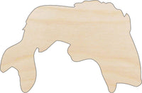 Fish Wood Craft Shape - Laser Cut Baltic Birch Unfinished DIY Wood Art Supplies FSH31 - The Wood Shape Store
